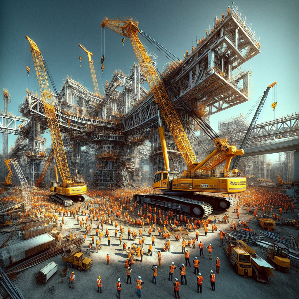 Как проводится демонтаж конструкций автокраном