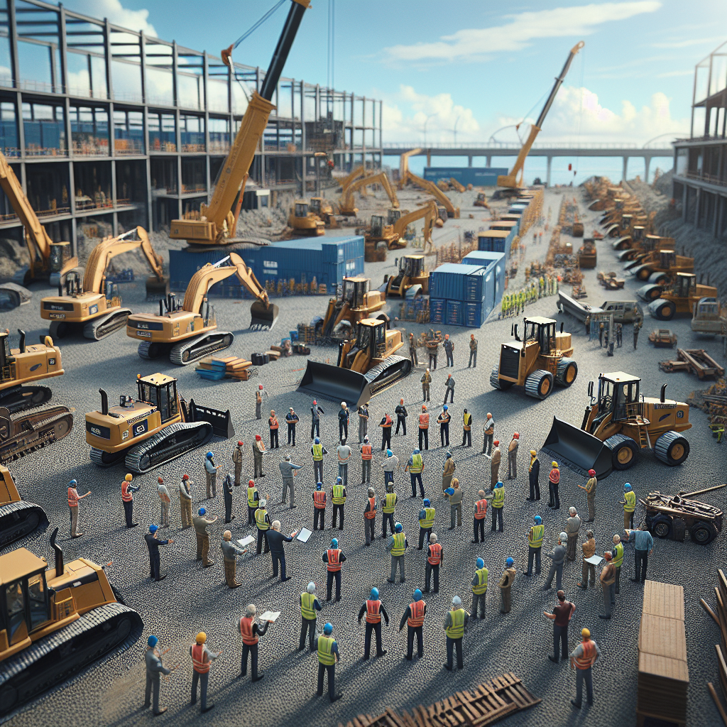 Как организовать логистику арендуемой техники на объекте