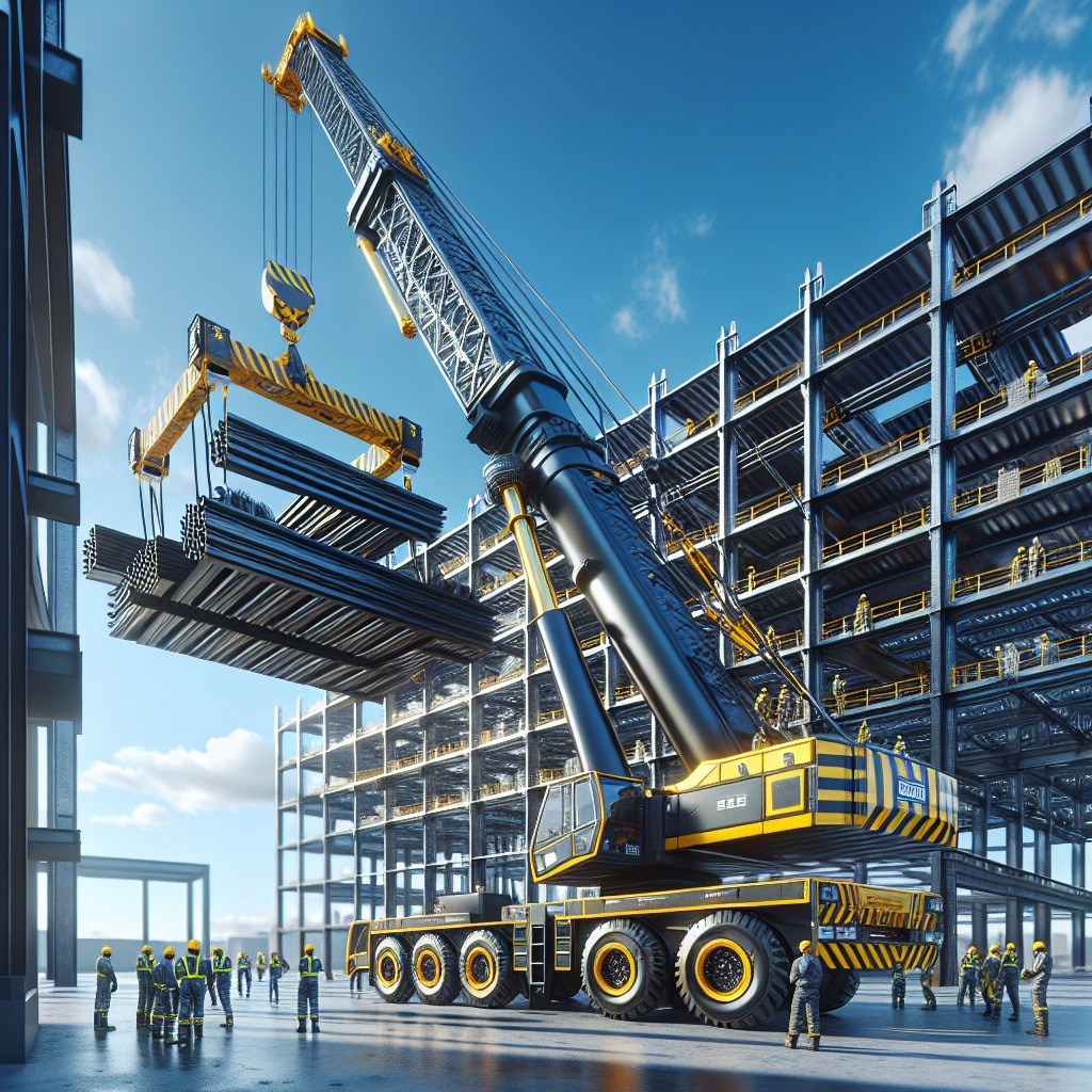 Какой автокран выбрать для установки металлоконструкций